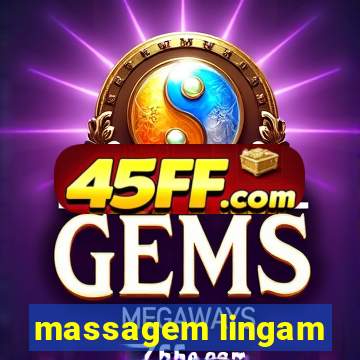 massagem lingam